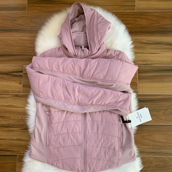 lululemon athletica Jackets & Blazers - Push your pace jacket lululemon Antoinette pink 10